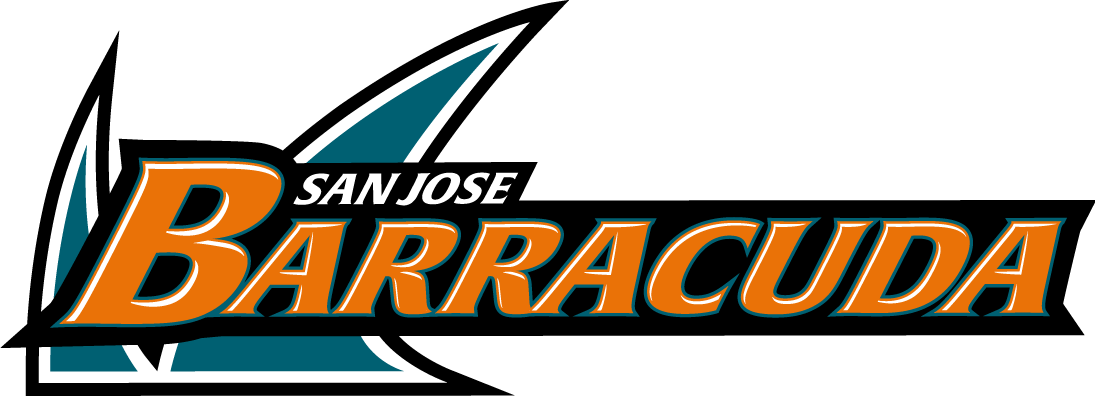 San Jose Barracuda 2015-2018 Wordmark Logo iron on transfers for clothing